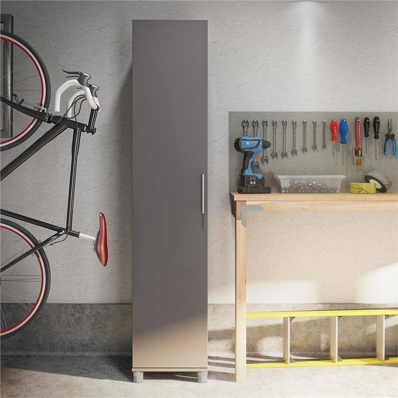 16x22 Utility Storage Cabinet in Graphite Gray W5115