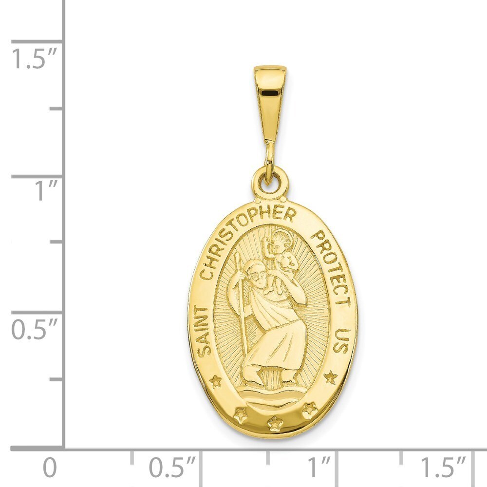 St. Christopher Medal Pendant Y7382