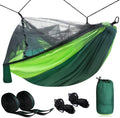 Camping Hammock with Mosquito Net and Tree Straps I96977