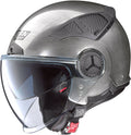 Scratched Chrome Helmet Size L E8933