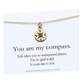 1/2 Inch Gold Charm Necklace B9170