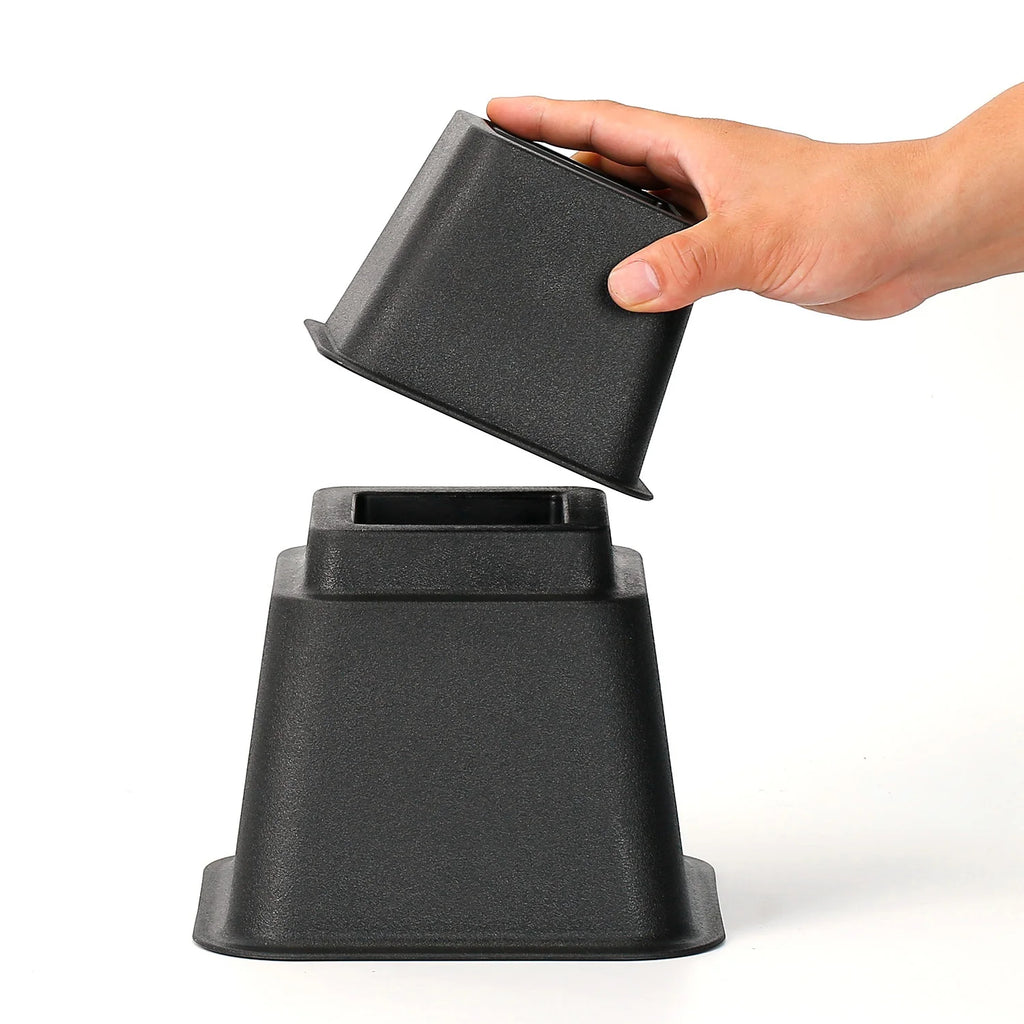 Stackable Bed Lifters Heavy Duty Furniture Risers E656