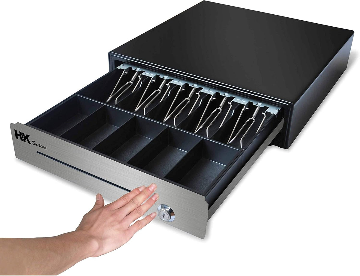 Heavy Duty Black Push Open Cash Drawer H96891