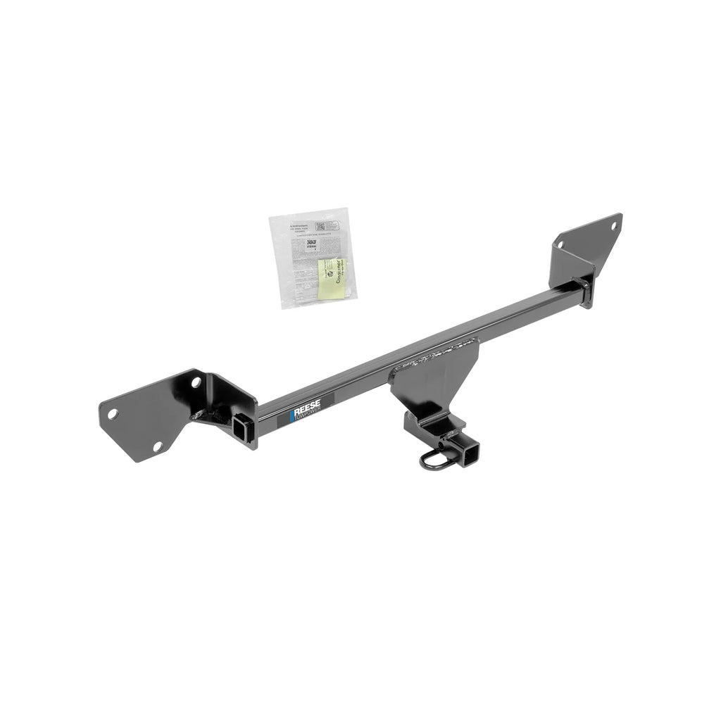 Class 1 Trailer Hitch, 1-1/4 Inch Square Receiver, Black O384