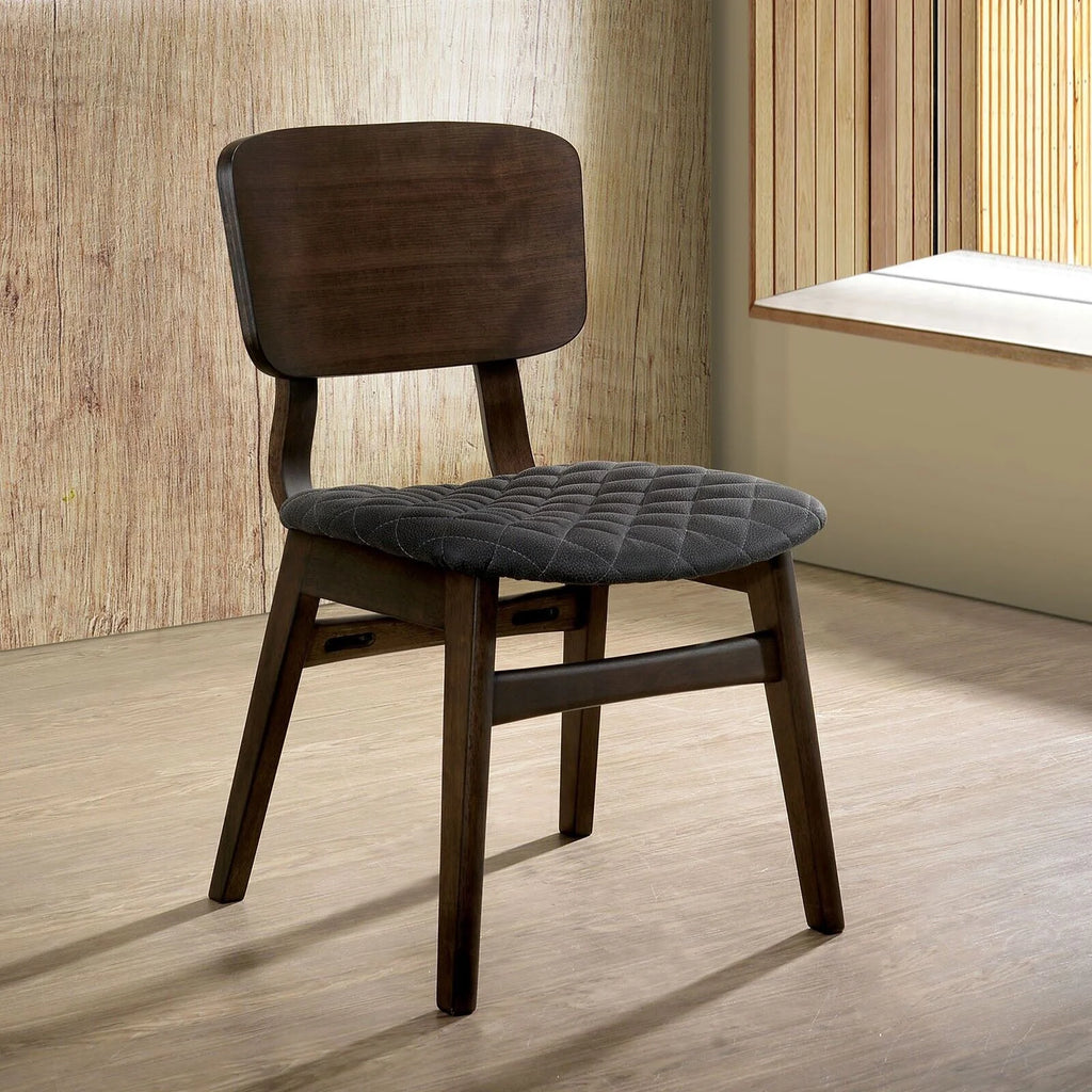 Set of 6 Curved Back Side Chairs J145