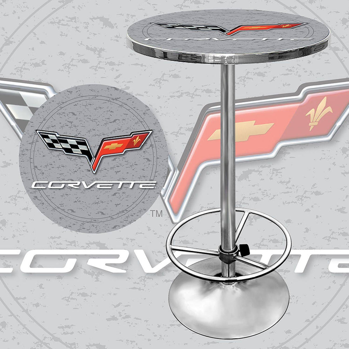 Silver Pub Table S7443