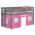 Twin Solid Wood Loft Bed A4641