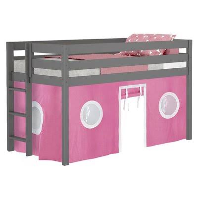 Twin Solid Wood Loft Bed A4641