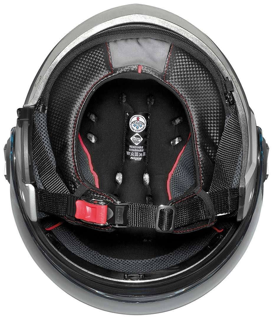 Scratched Chrome Helmet Size L E8933