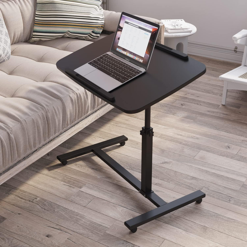 Adjustable Overbed Bedside Table with Wheels X851