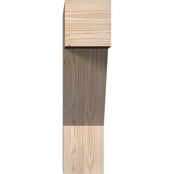 Traditional Block Smooth Bracket, Douglas Fir H4894