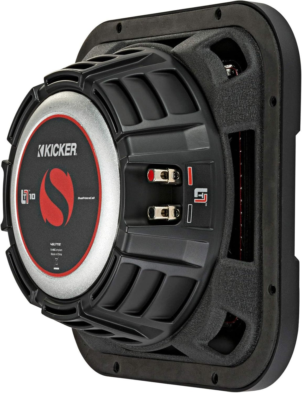 10" 1000W Shallow Mount Subwoofers E753