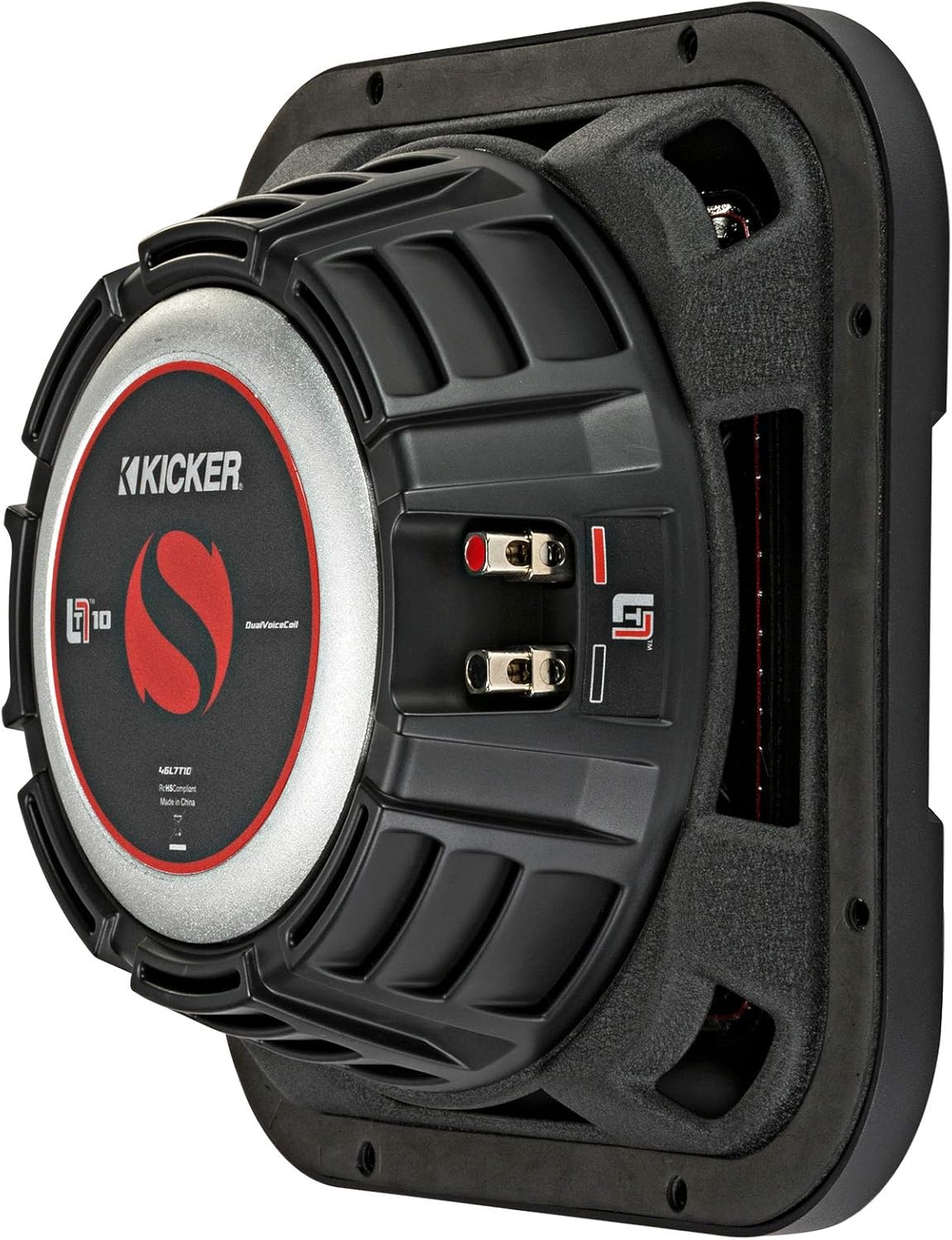 10" 1000W Shallow Mount Subwoofers E753