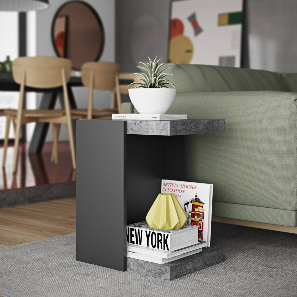 Black Side Table Z276