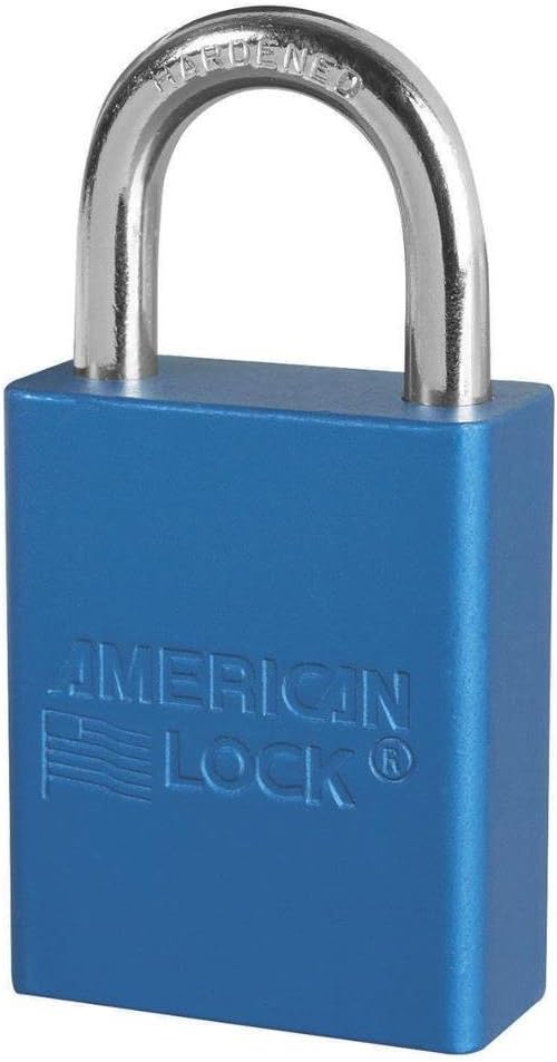 6 Pack Solid Aluminum Body Padlock S882936