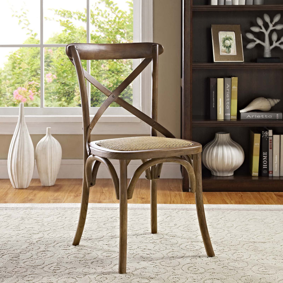 Walnut Dining Side Chair D40334