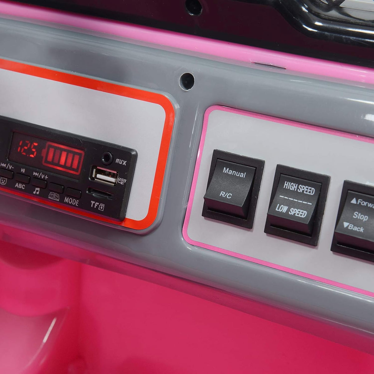 Pink 12V Kids Ride On Electric Car A3543