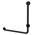 Matte Black 24 in. x 1-1/4 in. Grab Bar H777401