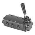 Manual Valve, Lever, 1/4 NPT, 4 Way I161732