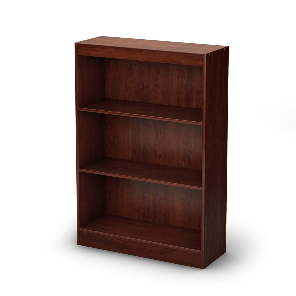 Royal Cherry 3-Shelf Bookcase P481