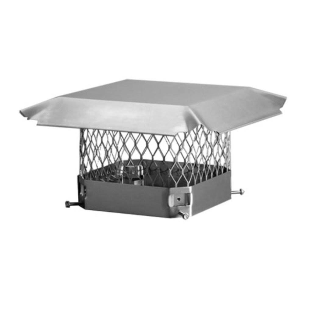 13 x 13 Single Flue Bolt-On Chimney Cap with 3/4x22 Mesh I48706