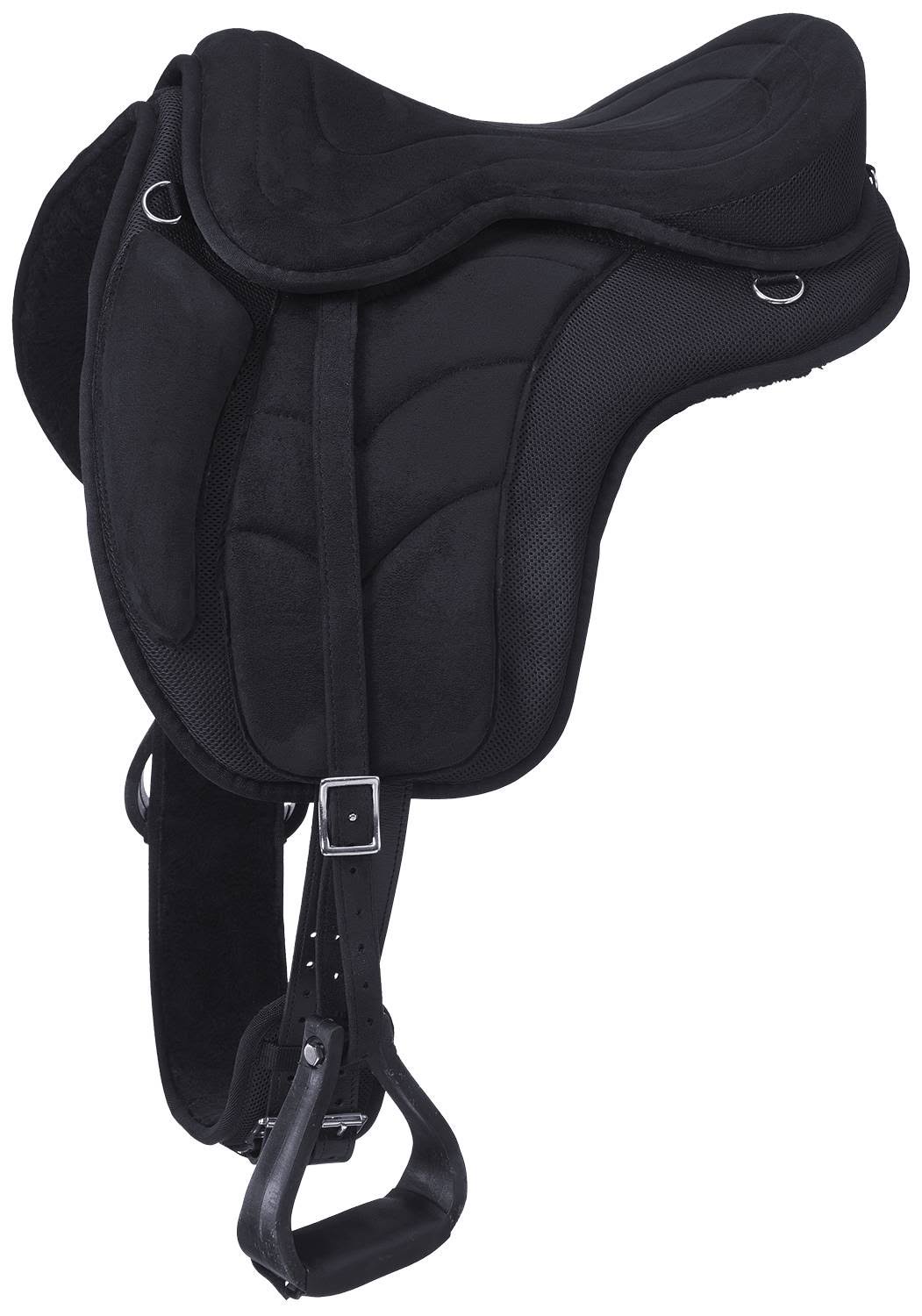 Black Treeless Endurance Saddle U757