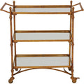 Brass Iron Metal Bar Cart P6423