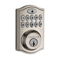 Satin Nickel Single Cylinder Electronic Deadbolt O390