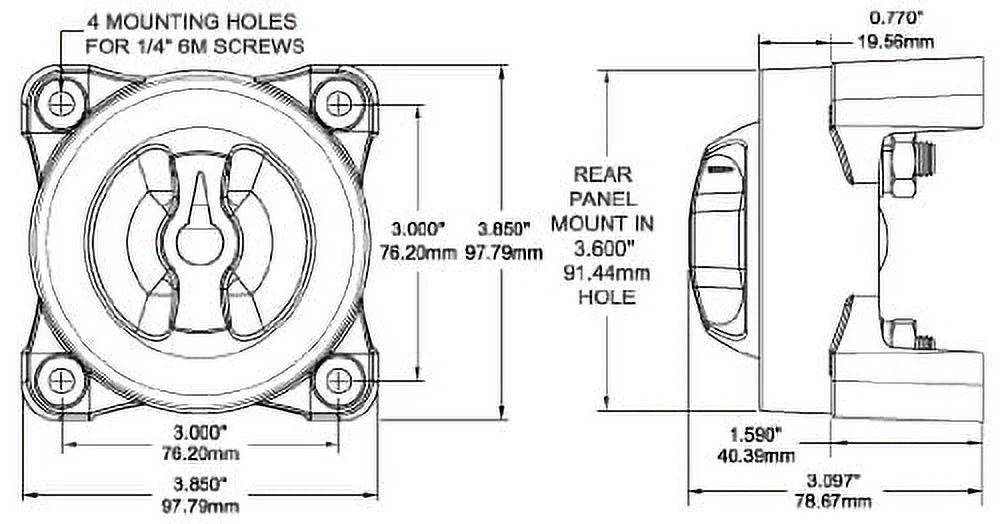 Red Battery Switch L2197