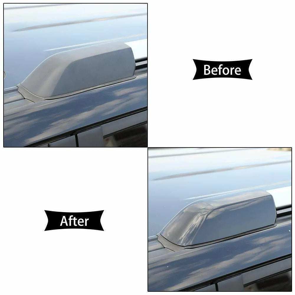 Black Roof Cargo Rack End Cap Protection Cover Trim Shell N726063