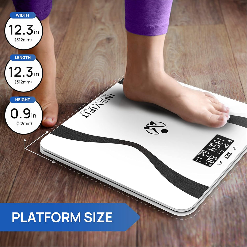 Digital Bathroom Body Composition Analyzer Scale for 10 Users Z410049