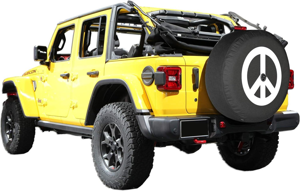 32 Soft Tire Cover for Jeep Wrangler JL Pack of 2 R515278