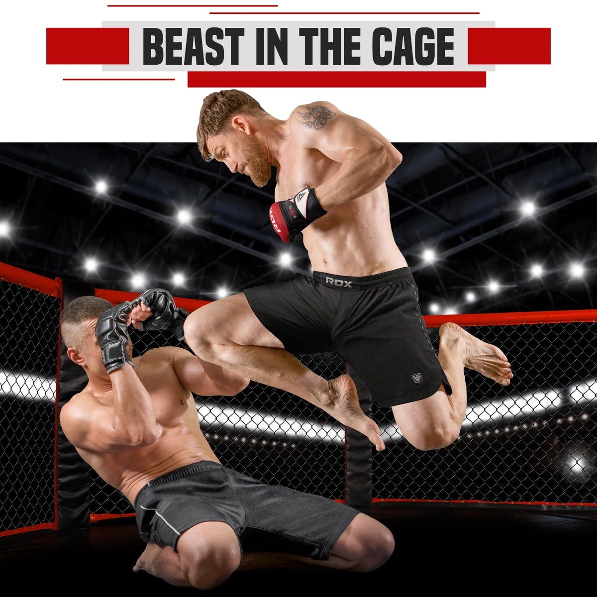 Black MMA Shorts C99330