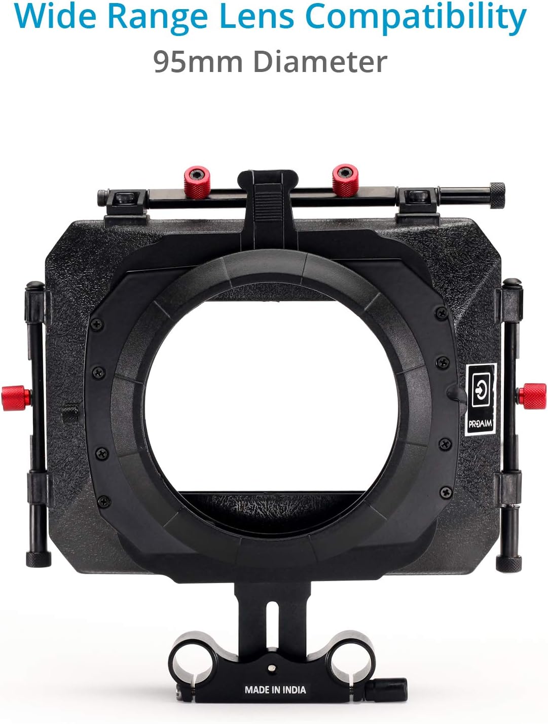 Mattebox with Height Riser for 15mm Rail Rod Support Rig F490851
