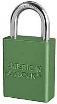 6 Pack Solid Aluminum Body Padlock S882936