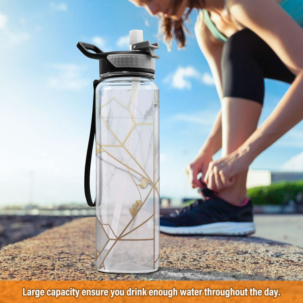 32oz Tritan Leakproof Water Bottle with Straw Z14790