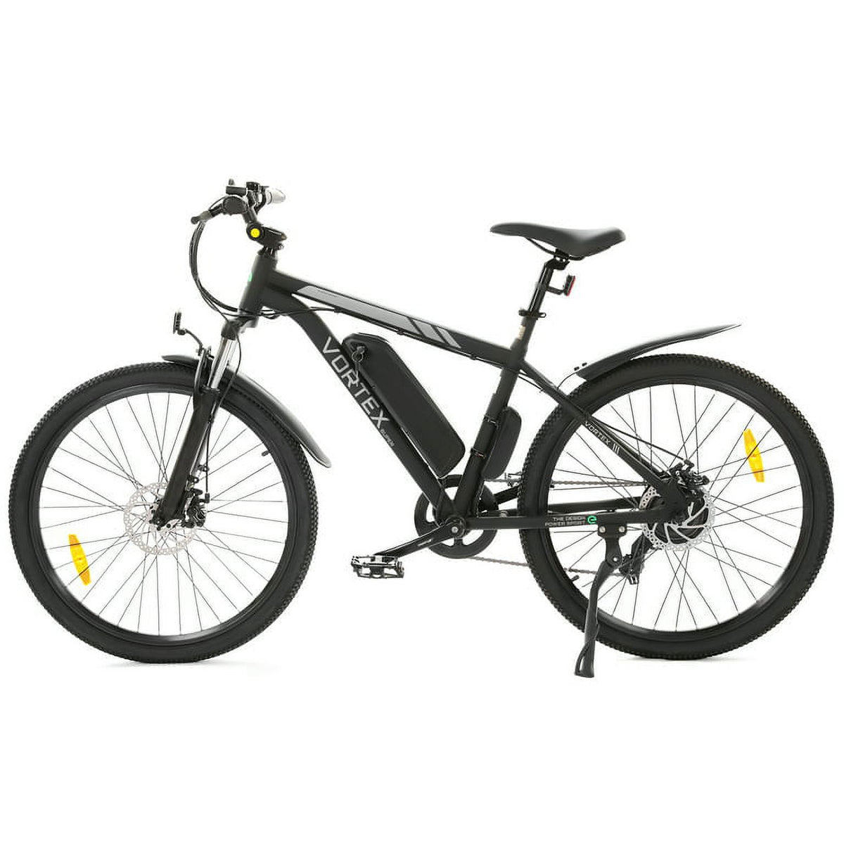 Black 26 In. 36 V 350 W 12.5 AH 7 Speed Electric Bike A283