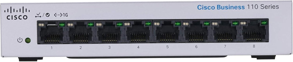 8 Port GE Unmanaged Switch, Pack of 2 D324