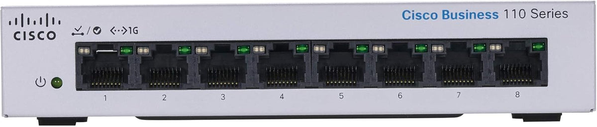 8 Port GE Unmanaged Switch, Pack of 2 D324