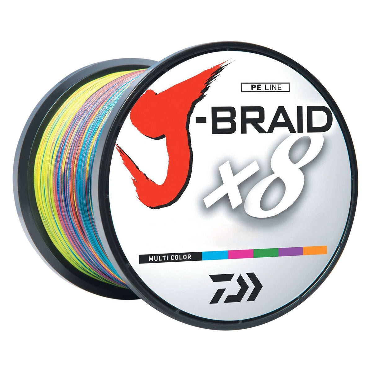 3000 Meter 65#Bulk Spool Multi-Color Braid F149