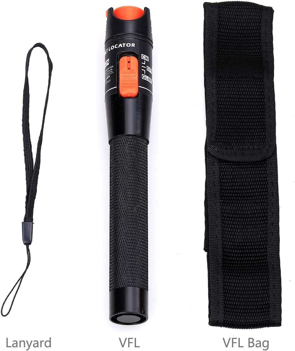Fiber Optic Cable Tester with Optical Power Meter and Visual Fault Locator C858060