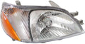 Passenger Side Headlight Assembly with Bulbs Z286