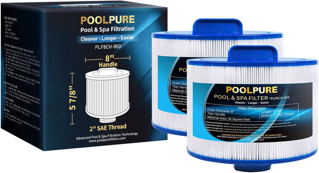 2PACK 2" SAE Thread Hot Tub Filter F167467