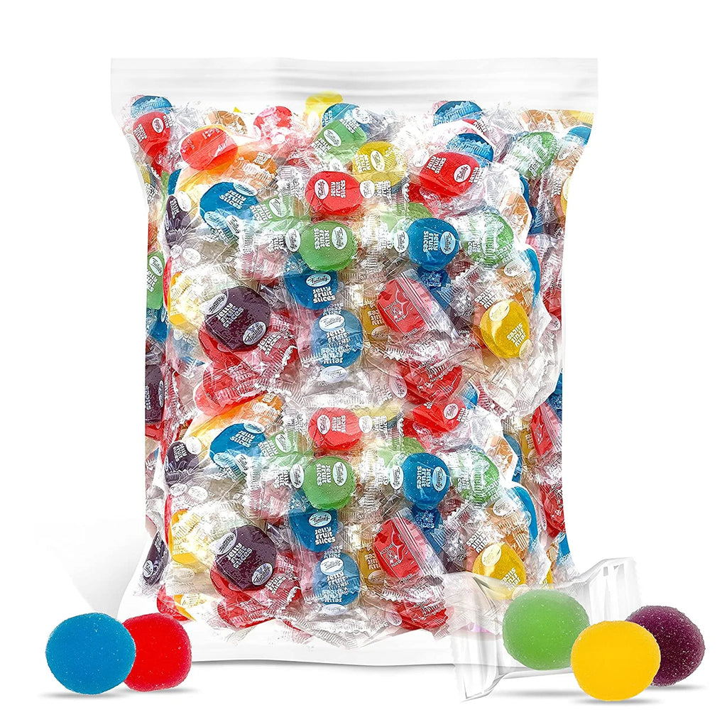 Fruit Disk Jelly Patties Candy, 2 Pounds J454106