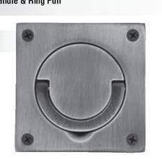 Distressed Oil Rubbed Bronze Swivel Spindle Pull J74305