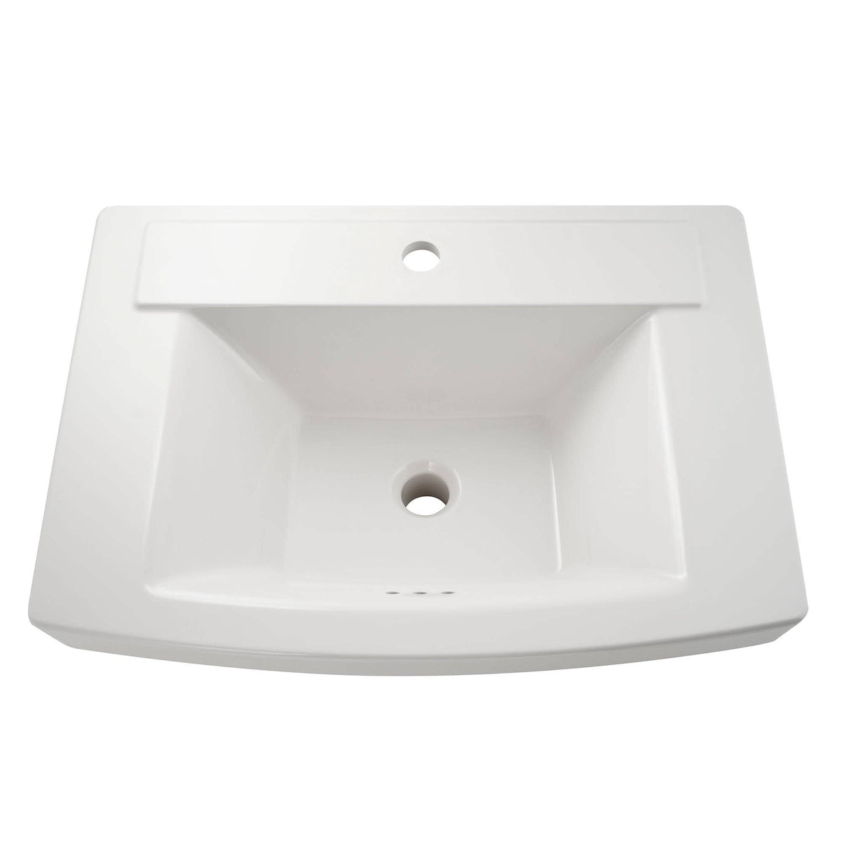 White Bathroom Sink L249