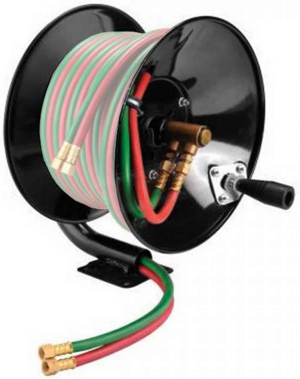 Manual Hose Reel for 100 ft Twin Gas Hose L29266