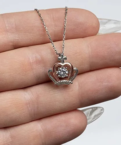 Wife Crown Pendant Necklace M4848