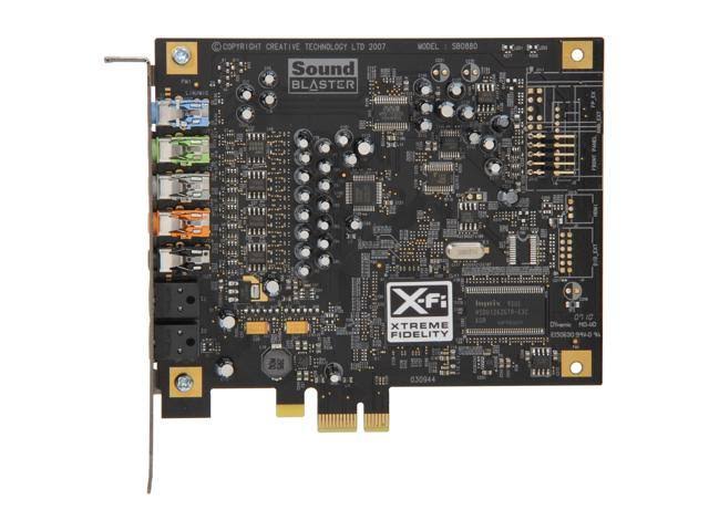 Recertified 7.1 Channels 24-bit 96kHz PCI Express Sound Card B433