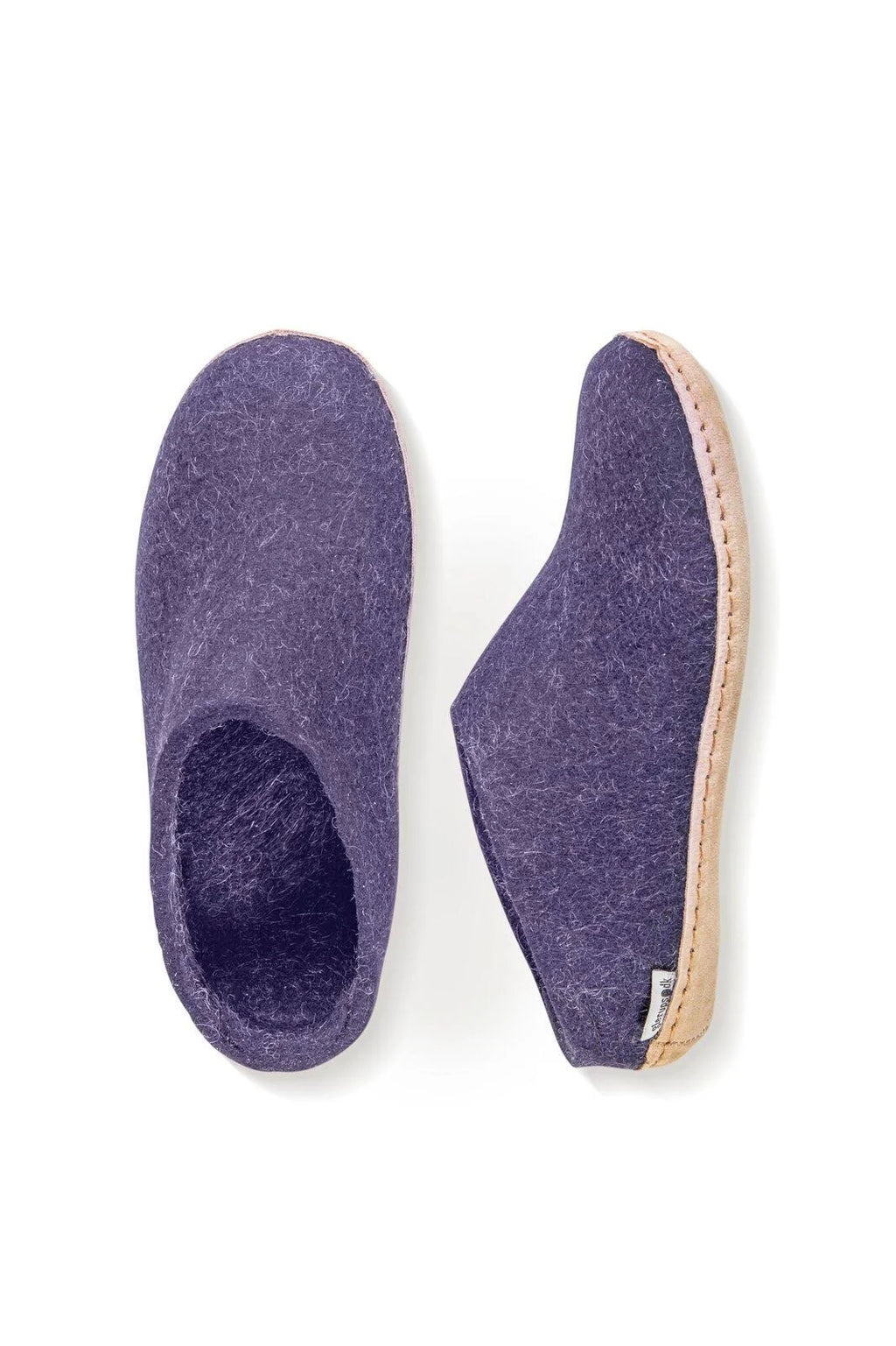 Open Heel Purple Shoes A5600